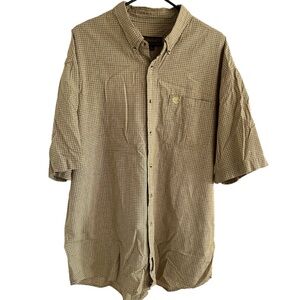 Men's Timberland Plaid Button-Down Shirt - XL